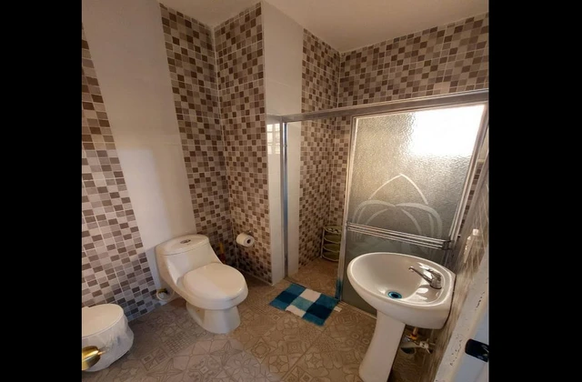 Hotel El Aplatanao Room Bathroom